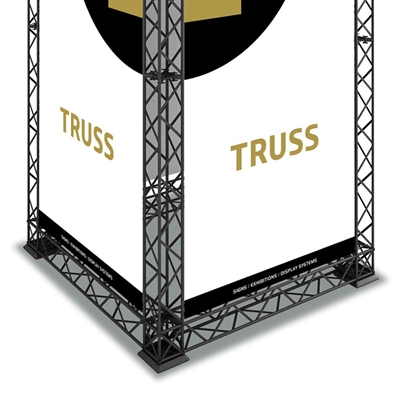 Crown Truss 10x10, Sockel 19,5x19,5cm