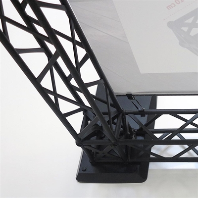 Base Side, 20 x 40 cm, für Crown Truss 10, schwarz