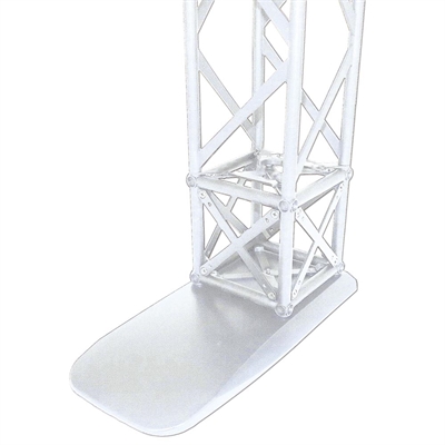 Crown Truss 10 x 10, Basis 19,5 x 40 cm – Weiß