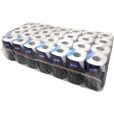 Toilettenpapier, Grite Orchidea White, 3-lagig, 100 % Frischfaser, 56 Rollen