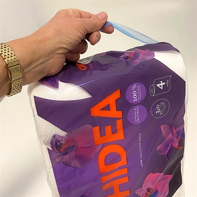 Küchenrolle, Grite Orchidea, 3-lagig, 100 % Frischfaser, 28 Rollen