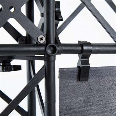 Crown Truss 10 U-Form 3 x 3 m - Schwarz