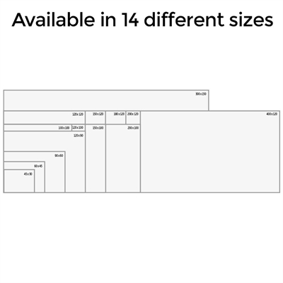 Whiteboard PRO emailliert, 100x120cm