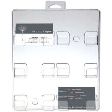 Visitenkartenhalter für die Wand X 6