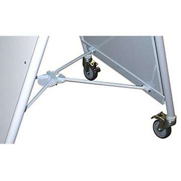 Ellipse Lux Kundenstopper mit Logoplatte