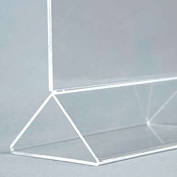 Delta Menükartenhalter horizontal – A5 – 14,8 x 21 cm