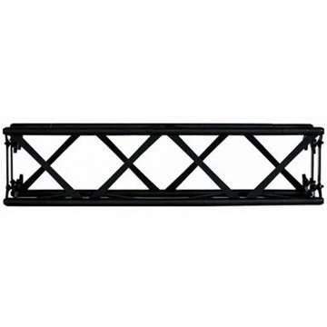 Crown Truss 15 Messewand mit Banner - schwarz