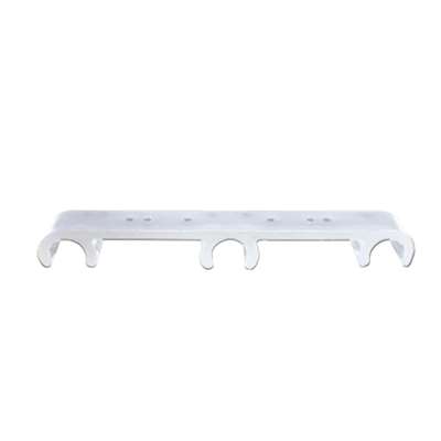 Crown Truss, Clip-on-Halterung für Broschürenhalter– Weiß