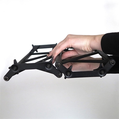 Crown Truss 15 3-teilige Messewand – schwarz