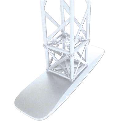 Crown Truss 15 3-teilige Messewand – weiß