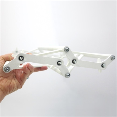 Crown Truss 15 3-teilige Messewand – weiß