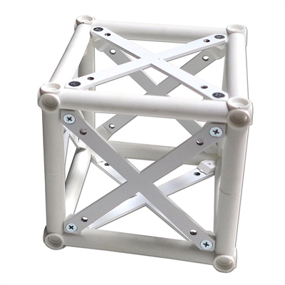 Crown Truss 15 3-teilige Messewand – weiß