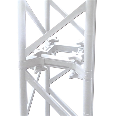 Crown Truss 15 3-teilige Messewand – weiß