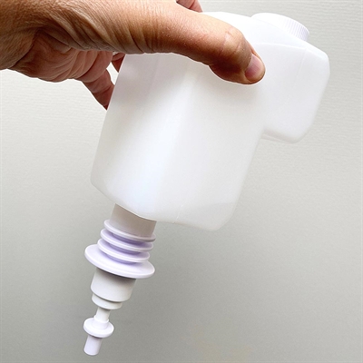 Handedesinfektionsspender 1000 ml und Klapprahmen für Wandmontage
