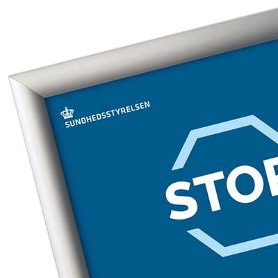 Mini-Multiständer mit 1000-ml-Desinfektionsspender, Halter und Tropfschale sowie Klapprahmen