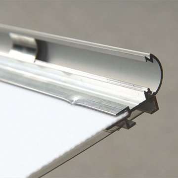 Klapprahmen mit 15mm Aluminiumprofil, silber