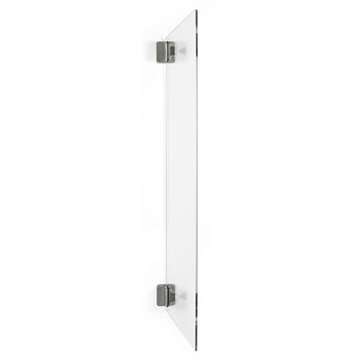 Universal-Klemmsatz für Hygieneabschirmung, 2 Plattenhalter für Wand oder Decke