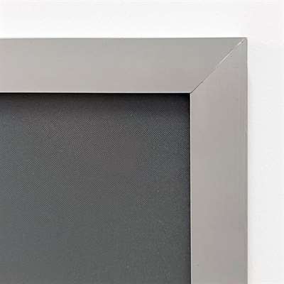 Alu-Klapprahmen silber, 20 mm Flachprofil