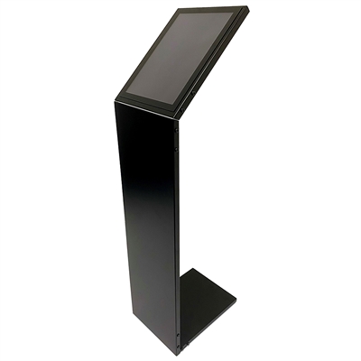 Infostand Curved schwarz A3