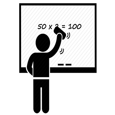 Whiteboard-Starterset (enthält Halter, rot/schwarzen Whiteboardmarker, Reinigungsschwamm und Spray)
