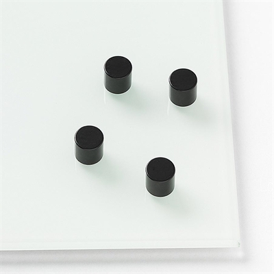 Superstarke Magnete in schwarz, 4 Stück