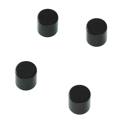 Superstarke Magnete in schwarz, 4 Stück