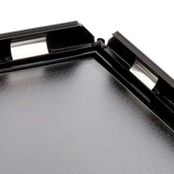 Opti Klapprahmen mit 25mm Aluminiumprofil, schwarz – A3