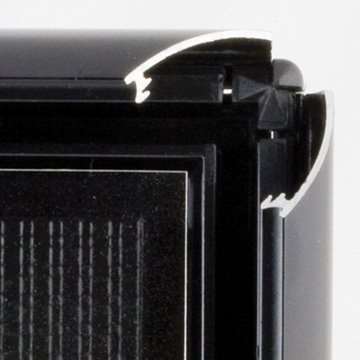 Opti Klapprahmen mit 25mm Aluminiumprofil, schwarz – A3