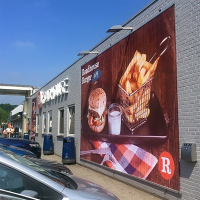 Outdoor-Bannerprofil – 200 cm