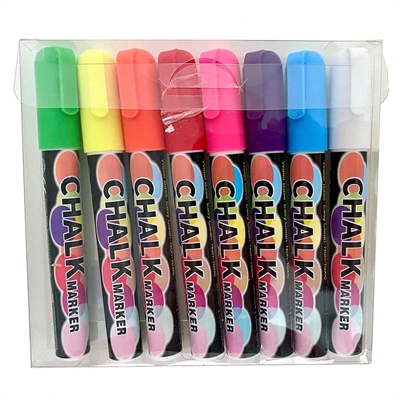 Board Marker Satz, 6 mm, 8 Farben für Kreidetafeln