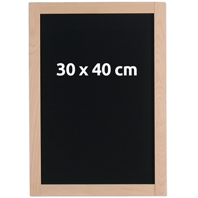 Kreidetafel mit 38mm Holzrahmen – 30 x 40 cm