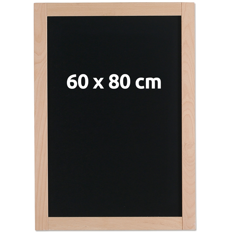 Kreidetafel mit 38mm Holzrahmen – 60 x 80 cm