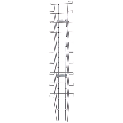 Prospekthalter für die Wand – 10xA4 – 21x29,7 cm