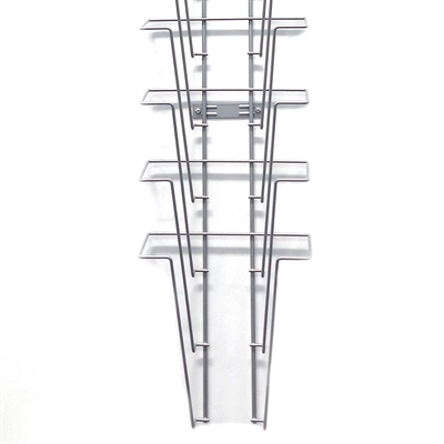Prospekthalter für die Wand – 10xA4 – 21x29,7 cm