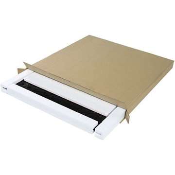 Magnetische Glastafel, schwarz - 40x60 cm