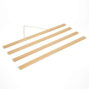 Wood Posterleiste Hänger aus Holz, Magnetisch – 50 cm Satz