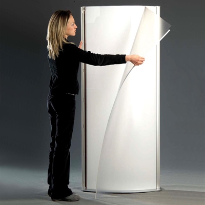 Totem Elipse Leuchtstativ – doppelseitig