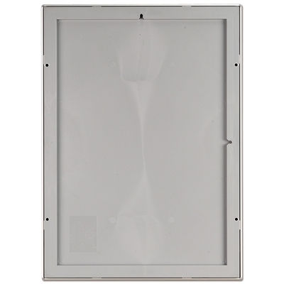Opti Klapprahmen mit 14mm Aluminiumprofil, silber