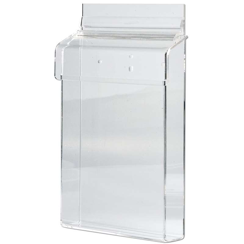 Outdoor-Prospekthalter box aus Acryl, vertikal, A5