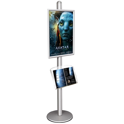 Acrylregal für Multi Stand, A4, horizontal