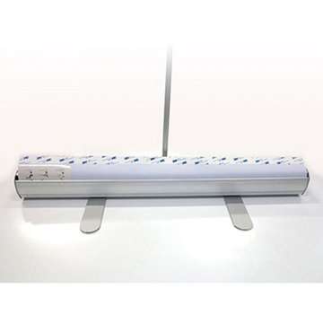 Classic Roll-up, silber, einseitig, inkl. Banner und Druck