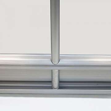 Classic Roll-up, silber, einseitig, inkl. Banner und Druck