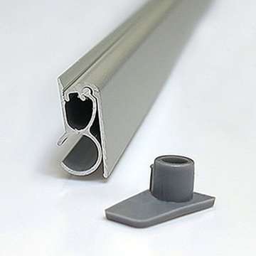 Classic Roll-up, silber, einseitig, inkl. Banner und Druck
