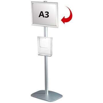 Mini-Multi Stand 3 Infoständer– einseitig – A3