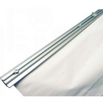 Mega Roll-Up einseitig, Kassette, silber