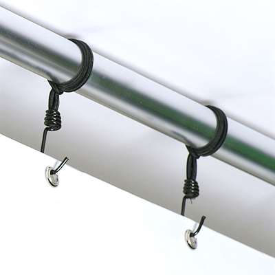 Banner Tube Freestanding Frame, freistehender Rahmen aus Aluminiumrohr 0,3 mm / Ø 48 mm - 200 x 50 cm