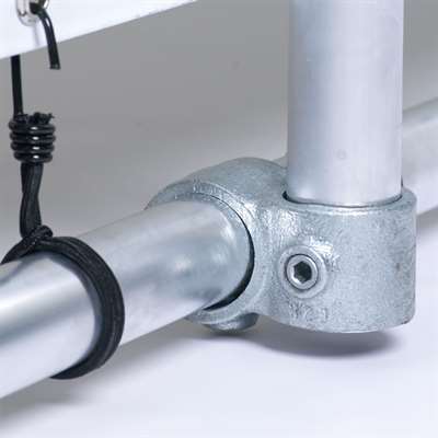 Banner Tube Freestanding Frame, freistehender Rahmen aus Aluminiumrohr 0,3 mm / Ø 48 mm - 200 x 50 cm