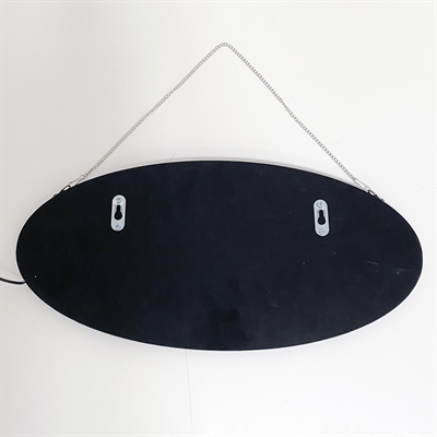 OPEN LED Schild, schwarz, rot und blau