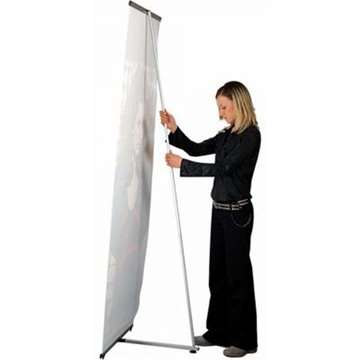Quick L-Banner einseitig – ohne Banner und Aufdruck
