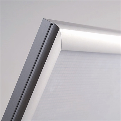 LED-Leuchtrahmen einseitig